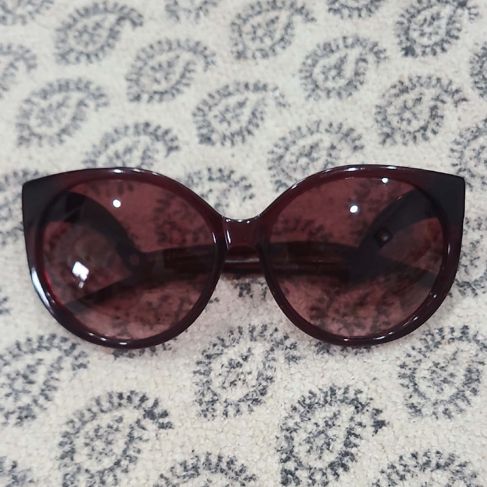 House of Harlow 1960 Robyn 04 Wine Sunglasses - Picture 2 of 9